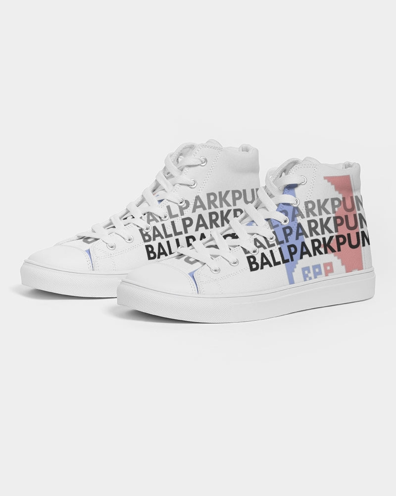 BPP Faded Stacks Men's Hightop Canvas Shoe