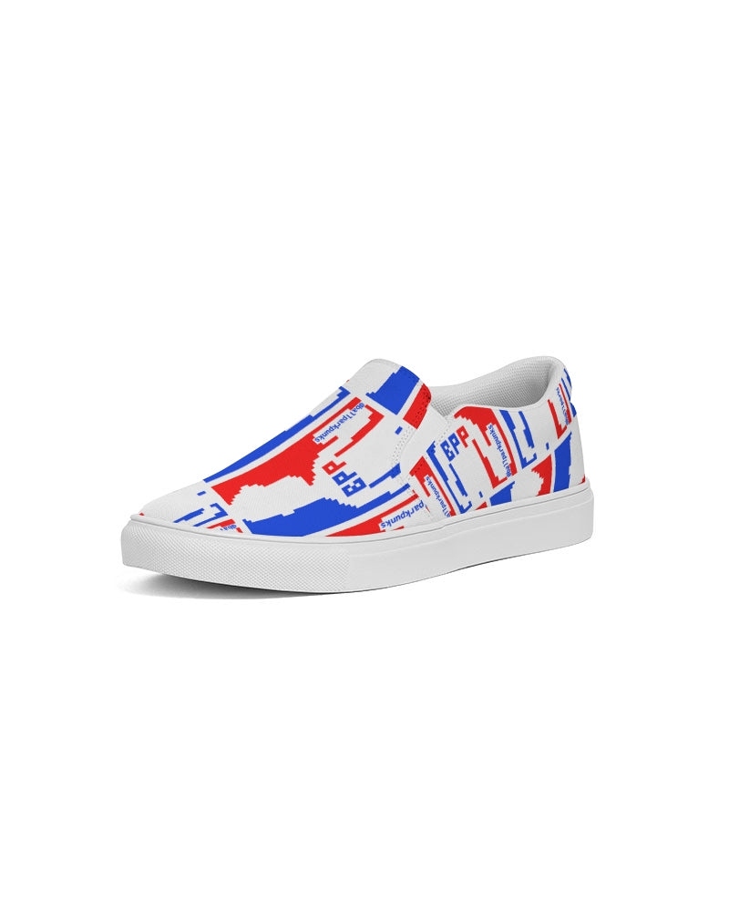 Checkered BPP Women's Slip-On Canvas Shoe