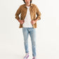 Checkered BPP Men's Hightop Canvas Shoe